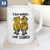 Two Birds One Stoned Weed Mugs