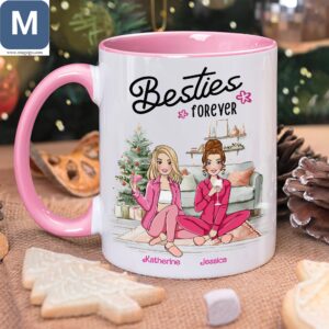 Besties Forever Sisters Friends Personalized Mugs