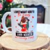 I Just Want You To Be Happy And Naked But Mainly Happy Personalized Couple Name Mugs