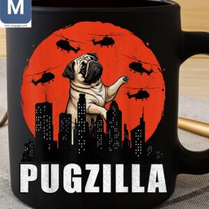 Pugzilla Pug Dog Lovers Mugs