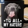 To All My Haters Dog Lovers Mugs