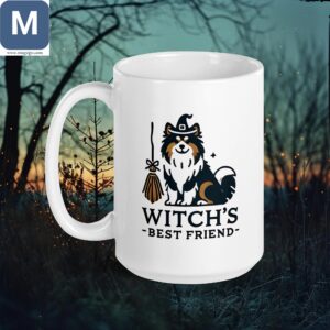 Witch's Best Friend Dog Lovers Mugs