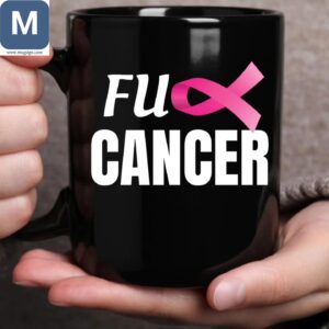 Cancer Awareness Coffee - Fu Cancer Pink Ribbon Mugs