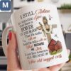 Christian I Still Believe In The Power Of The Blood Inspirational Gift Mugs