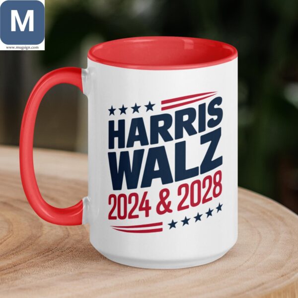 Harris Walz 2024 2028 Coffee Mugs