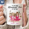 Personalized Christmas For Best Friends - It's The Most Wonderful Time Of The Year Mugs