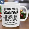 Funny Christmas Grandma Gift Ideas 2024 Holiday Mugs