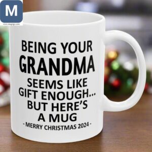 Funny Christmas Grandma Gift Ideas 2024 Holiday Mugs