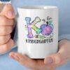 Kindergarten Tie-Dye K is for Kindergarten Teacher Gift Mugs