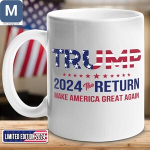 Trump 2024 Limited Edition Coffee Cup Political MAGA Mugs