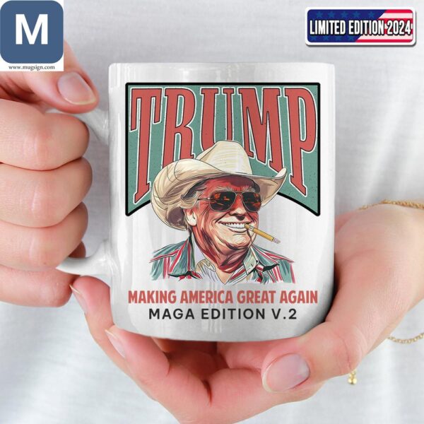 Trump MAGA Coffee Cup Limited Edition 2024 Mugs